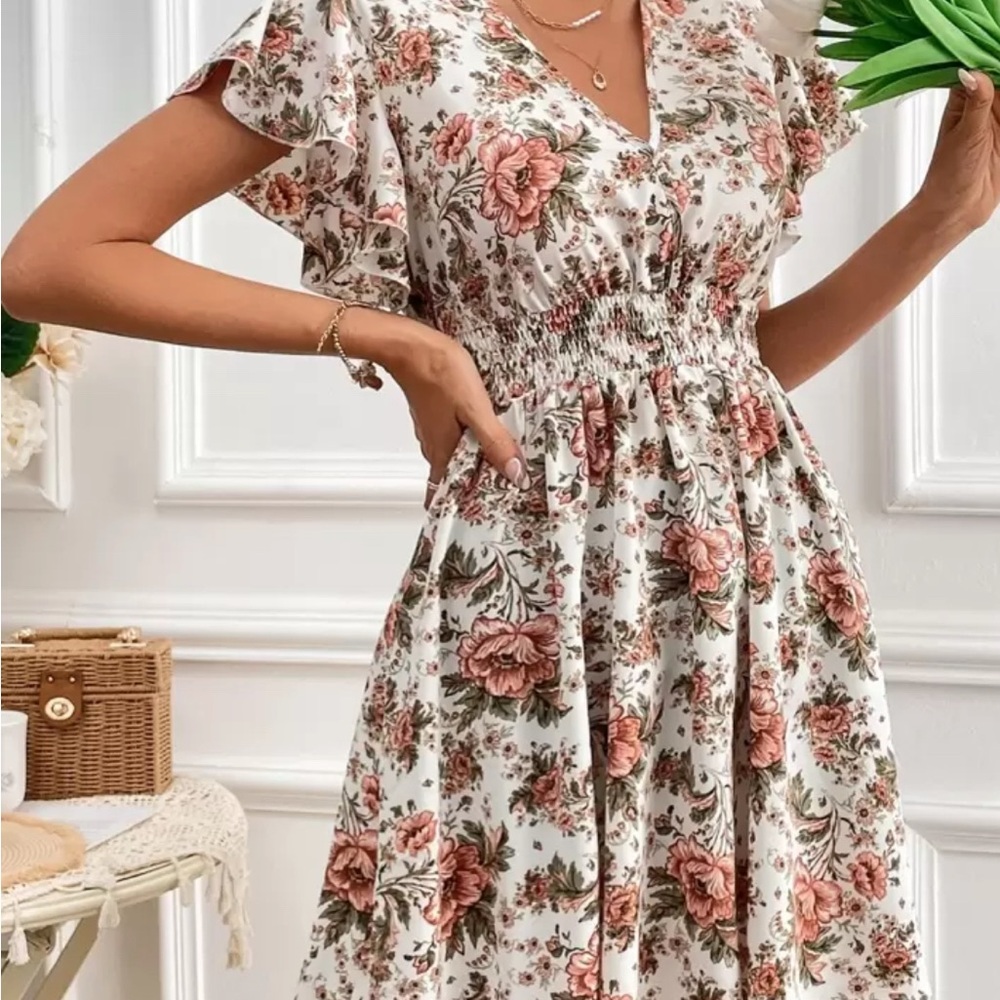 Floral Print Dress